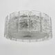 Mid-century glass tubes flush mount by Doria Leuchten, Germany, 1960s