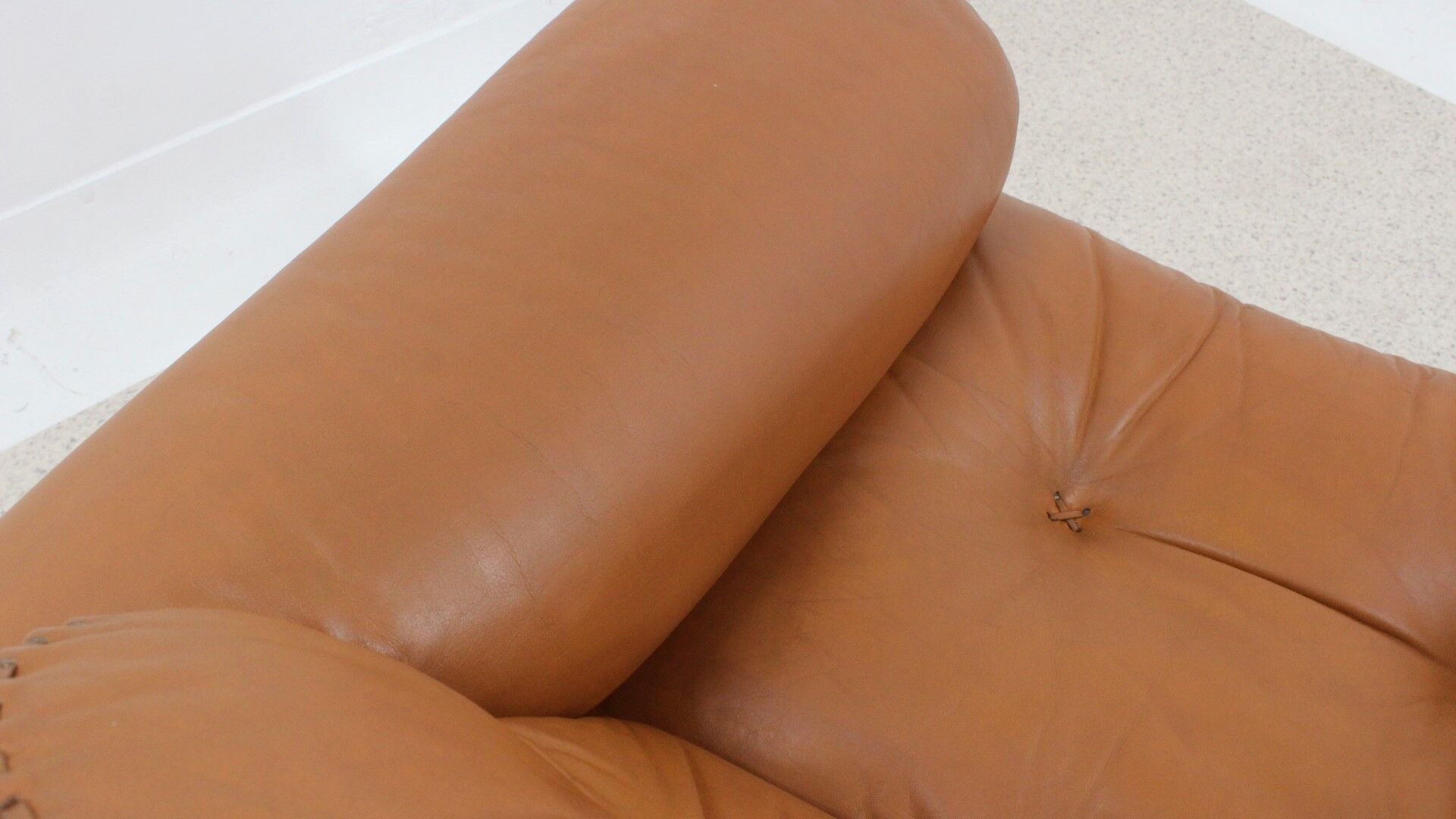 De Sede "DS 101" leather armchairs 1970s