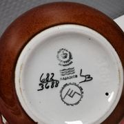 Mid-century ceramic ashtray, by Ellen Malmer for Royal Copenhagen, 1960s.