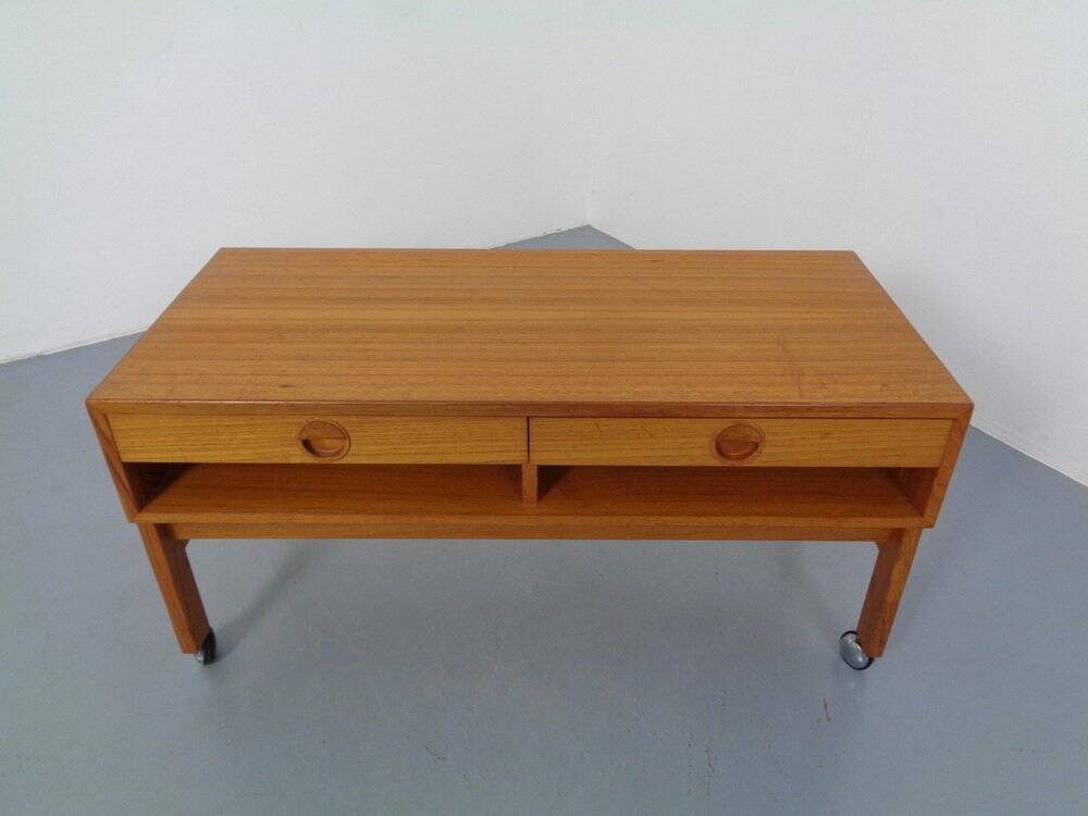 Rollable Chest of Drawers by Rud Thygesen & Johnny Sorensen for Hansen & Guldborg Furniture, Denmark, 1960s