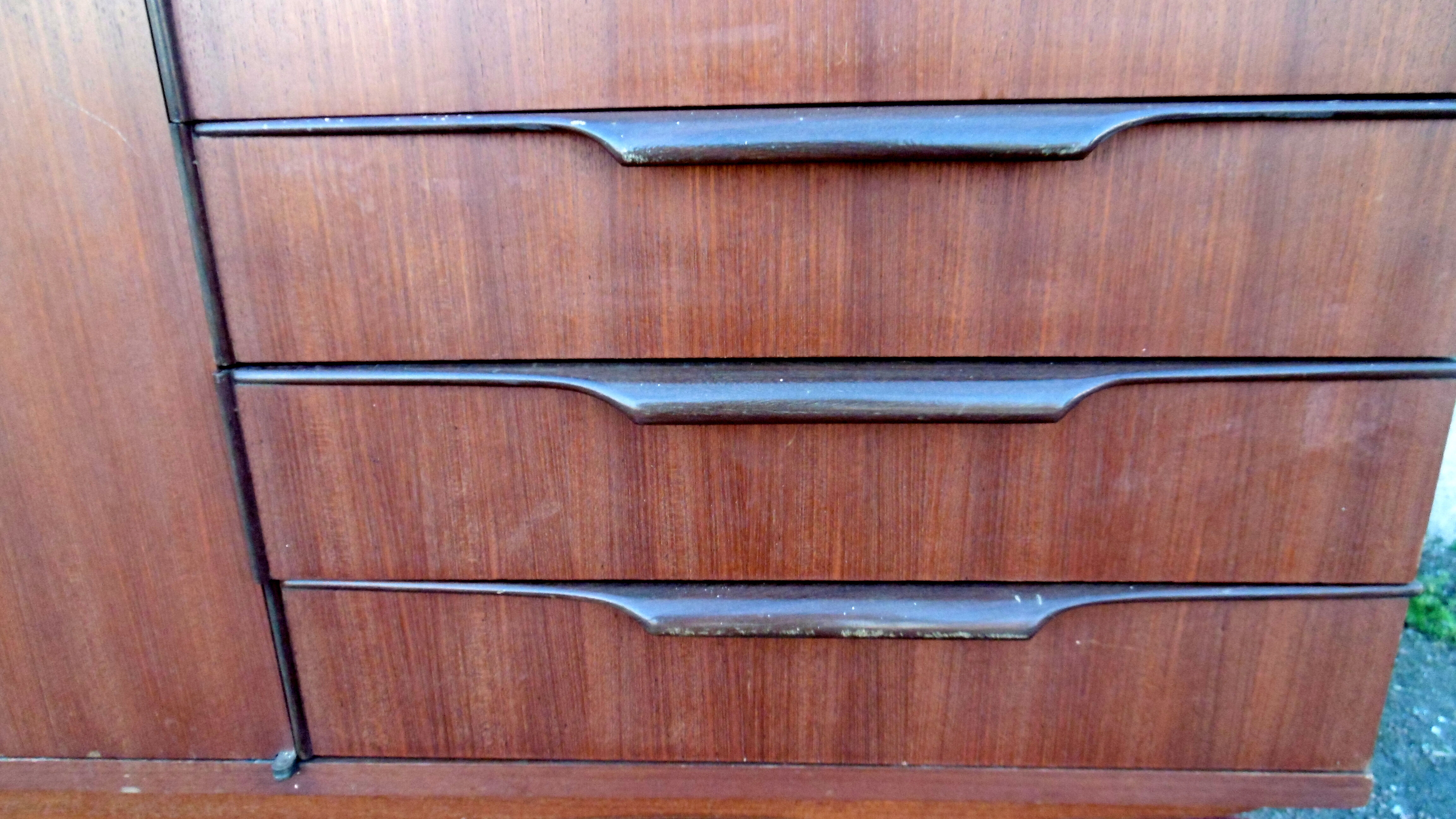 Armoire scandinave en teck des années 1970