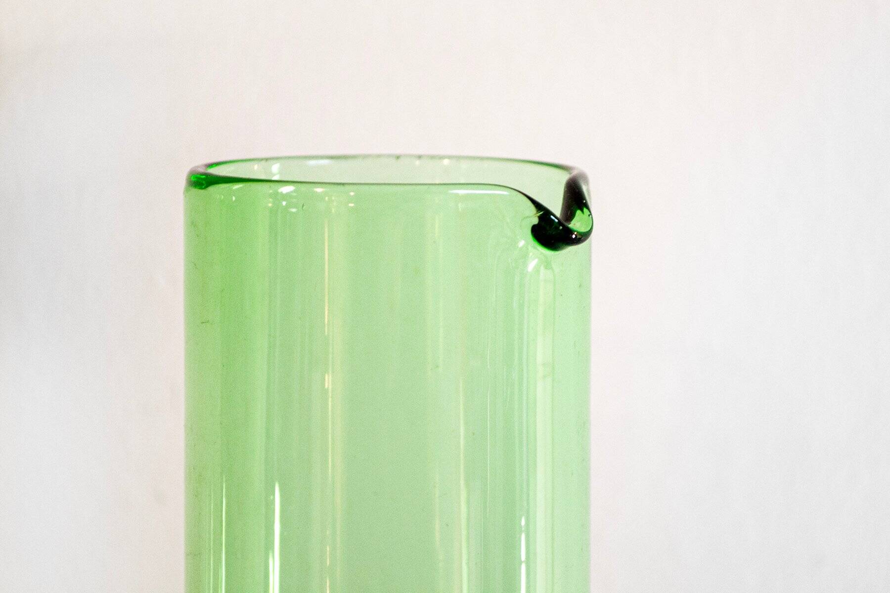 Vintage brocca and bicchiere di Seguso, anni '50, set of 3