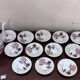Limoges porcelain tea service – Asian decor "Bird and Peony"