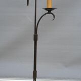 Ironwork floor lamp Jean-Pierre Ryckaert 1950, France