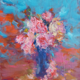 Oil on panel