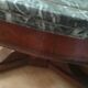 Table guéridon dessus marbre Napoléon III , pied central