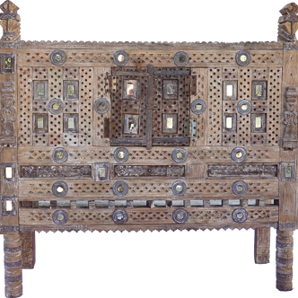 Ancien meuble indien Damchiya