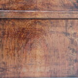 Louis Philippe's dresser in walnut magnifying glass XIX