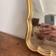 Miroir Bois Doré Feuille Or Style Louis XV