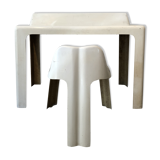 Bureau et sa chaise Ginger par Patrick Gingembre pour Paulus 1970