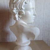 Head of a young man, plaster bust