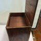 Tabouret de piano en acajou