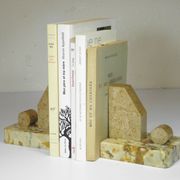 Pair of Marble Bookends from the Art Deco period