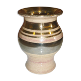 Georges Pelletier's pink and gold beige ceramic vase