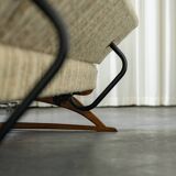 Modernist teak daybed sofa, 1950