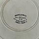 Set of 6 ironstone plates in shades of blue, late 19th to early 20th century.
