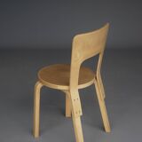 Model 66 chair by Alvar Aalto for Artek, 1980's