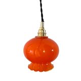 Vintage lamp in orange