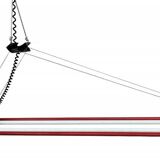 Italian Gian G. Gigante pendant lamp for Zerbetto, 1980