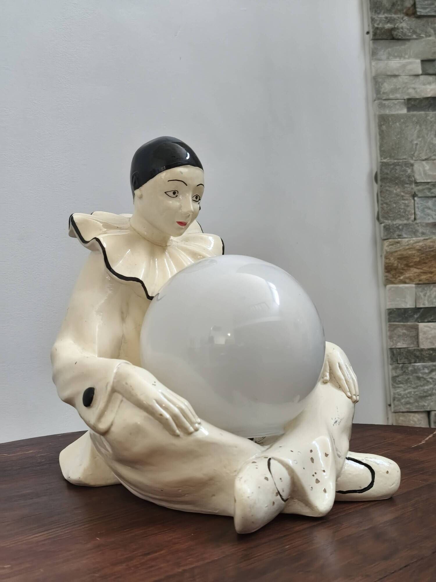Lampe Pierrot Comedia Dell Arte 1970s