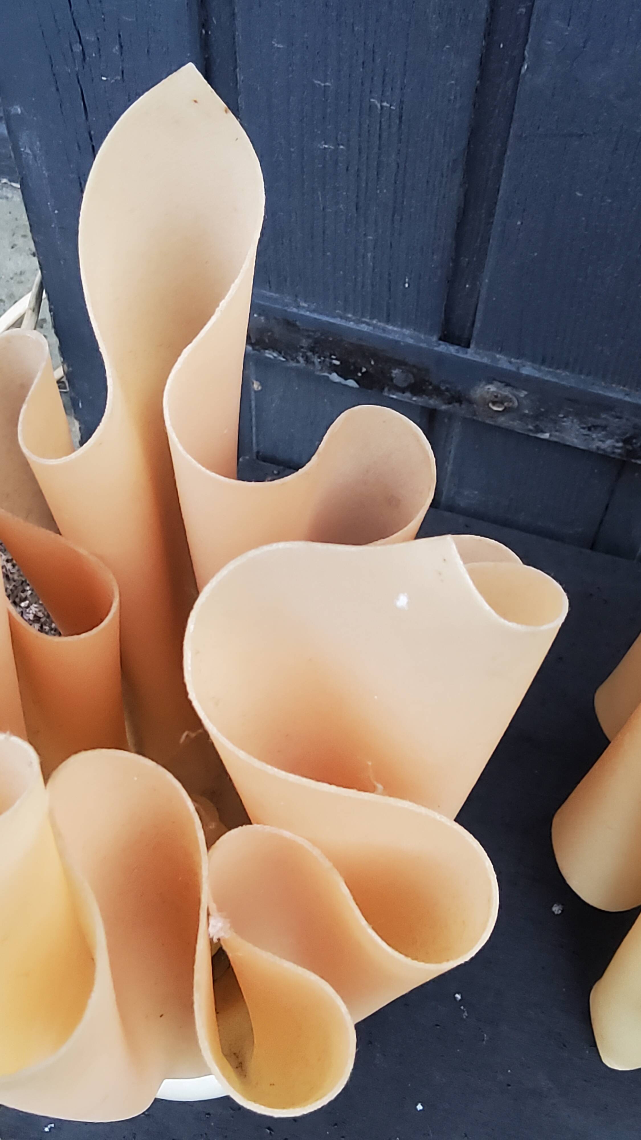 Pair of Ophelie designer lamps by Georgia Jacob