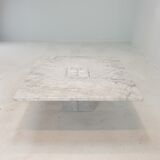 Italian Carrara Marble Coffee Table, 1990's