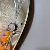 1950s beveled mirror