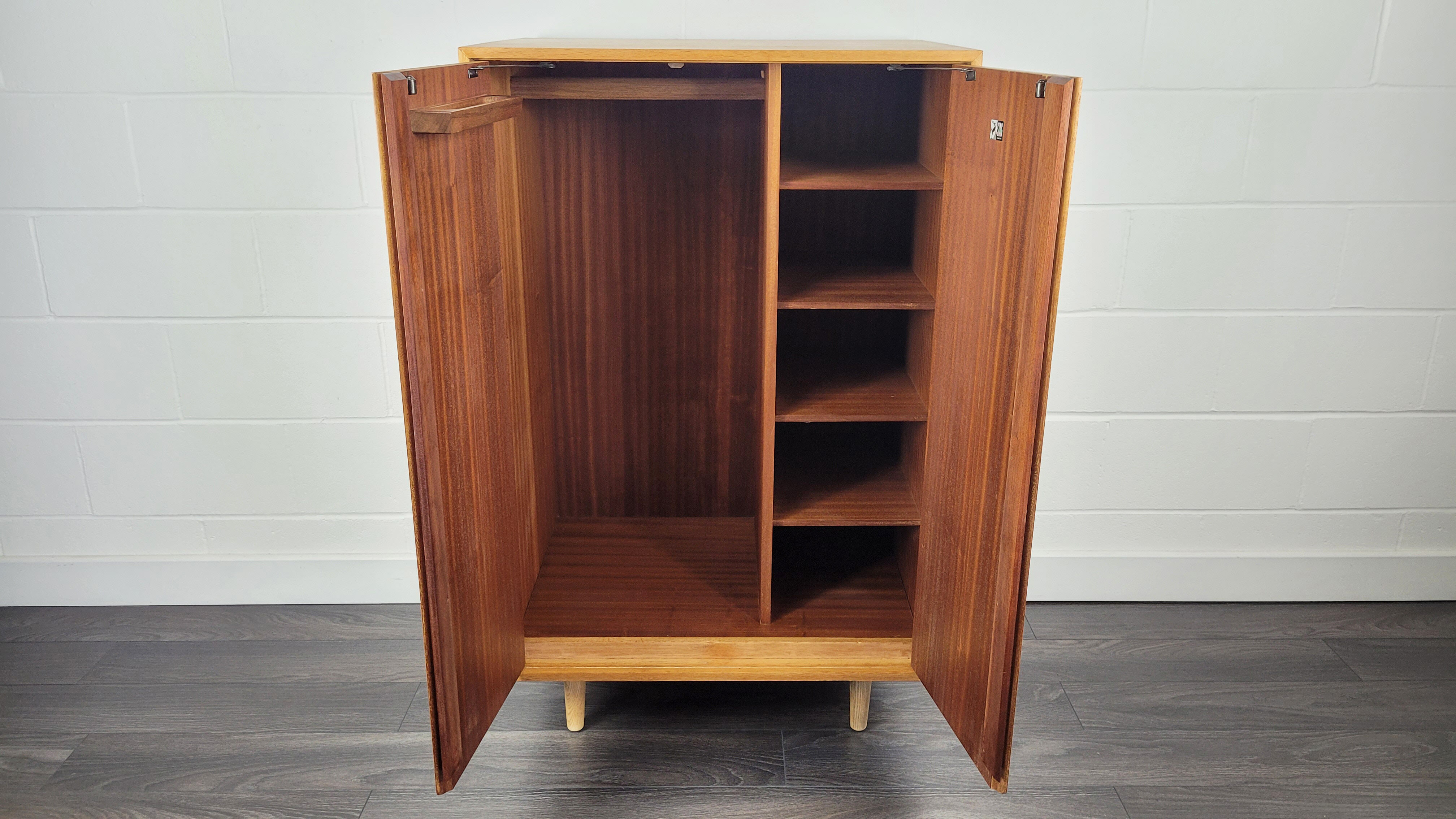 Stag C Range Gentleman's Wardrobe, 1950s