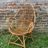 Rattan armchair