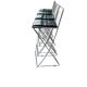 4 tabourets de bar par Till Behrens pour Shlubach