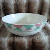 Antique salad bowl from Digoin and Sarreguemines