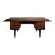 Bureau moderniste en bois exotique