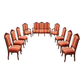 Salon d'Isabelle, entièrement restauré, style Louis XV.