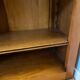 5-shelf solid wood bookcase