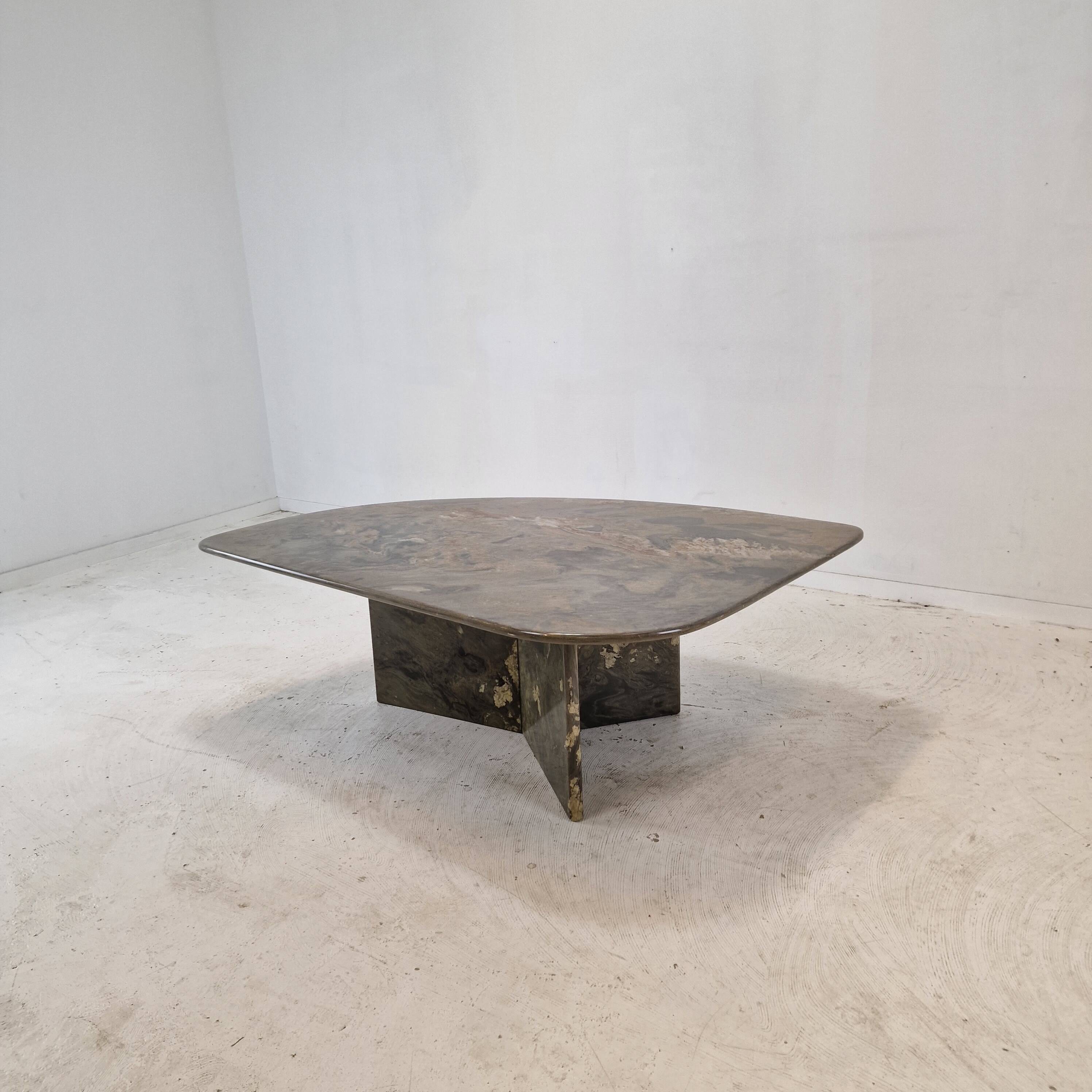 Italian Coffee Table in Granite, 1980s