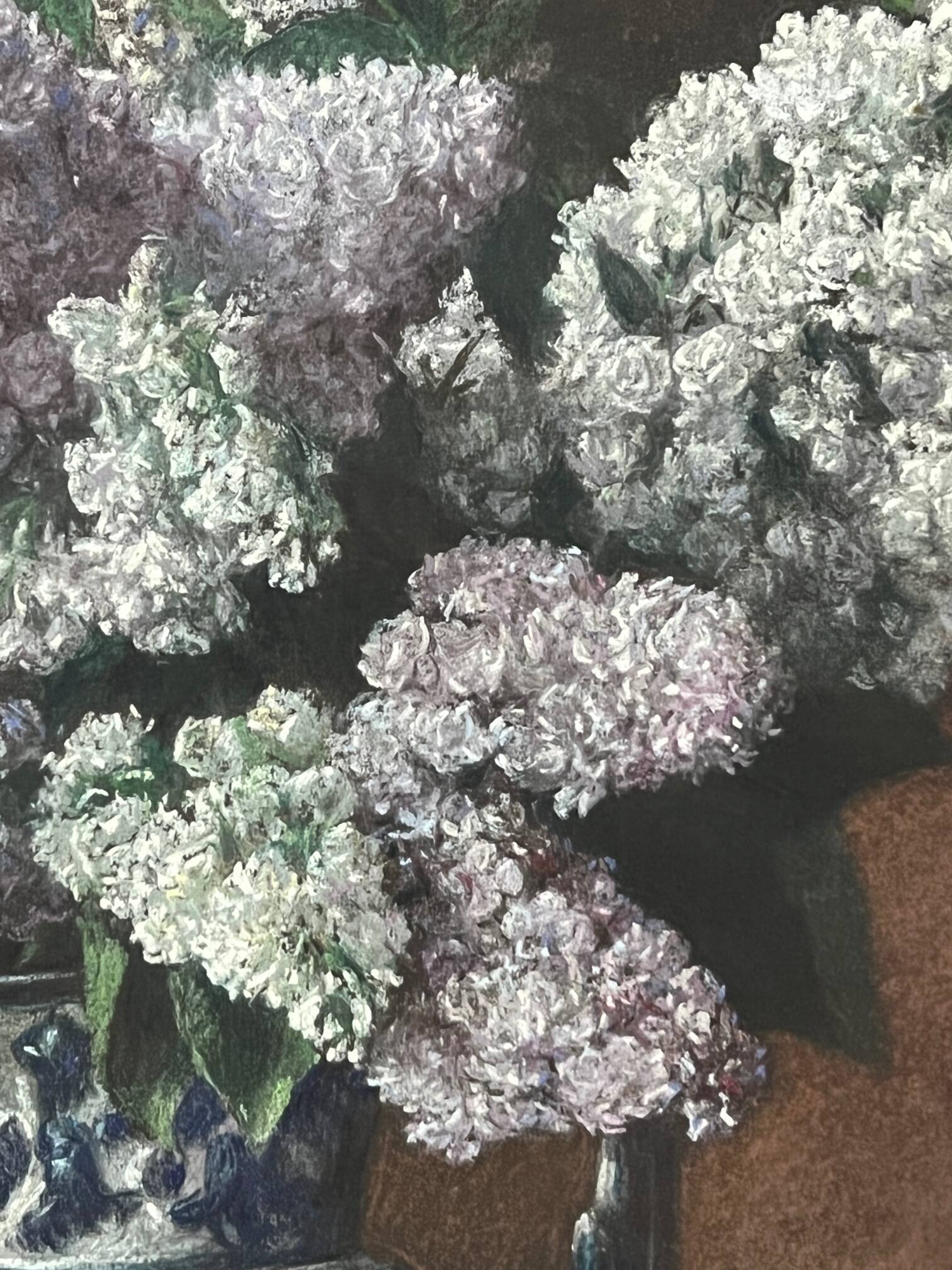 Painting "Lilacs in a vase"