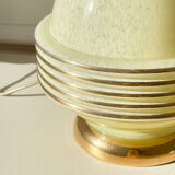 Pied de lampe verre de clichy