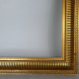 Canal frame in molded wood