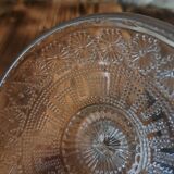 Candy box sugar bowl on glass frame