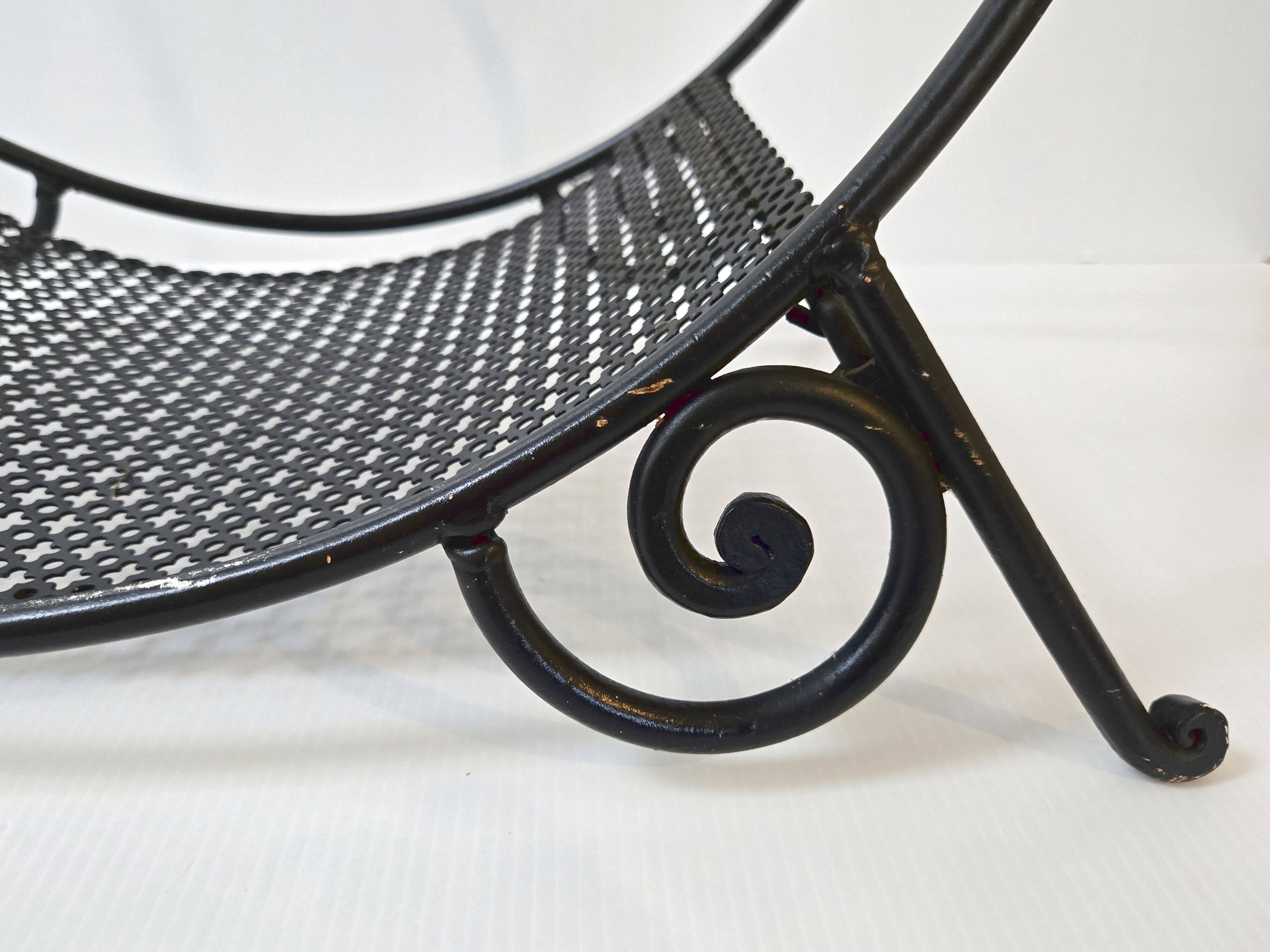 Porte-bûches vintage 1950