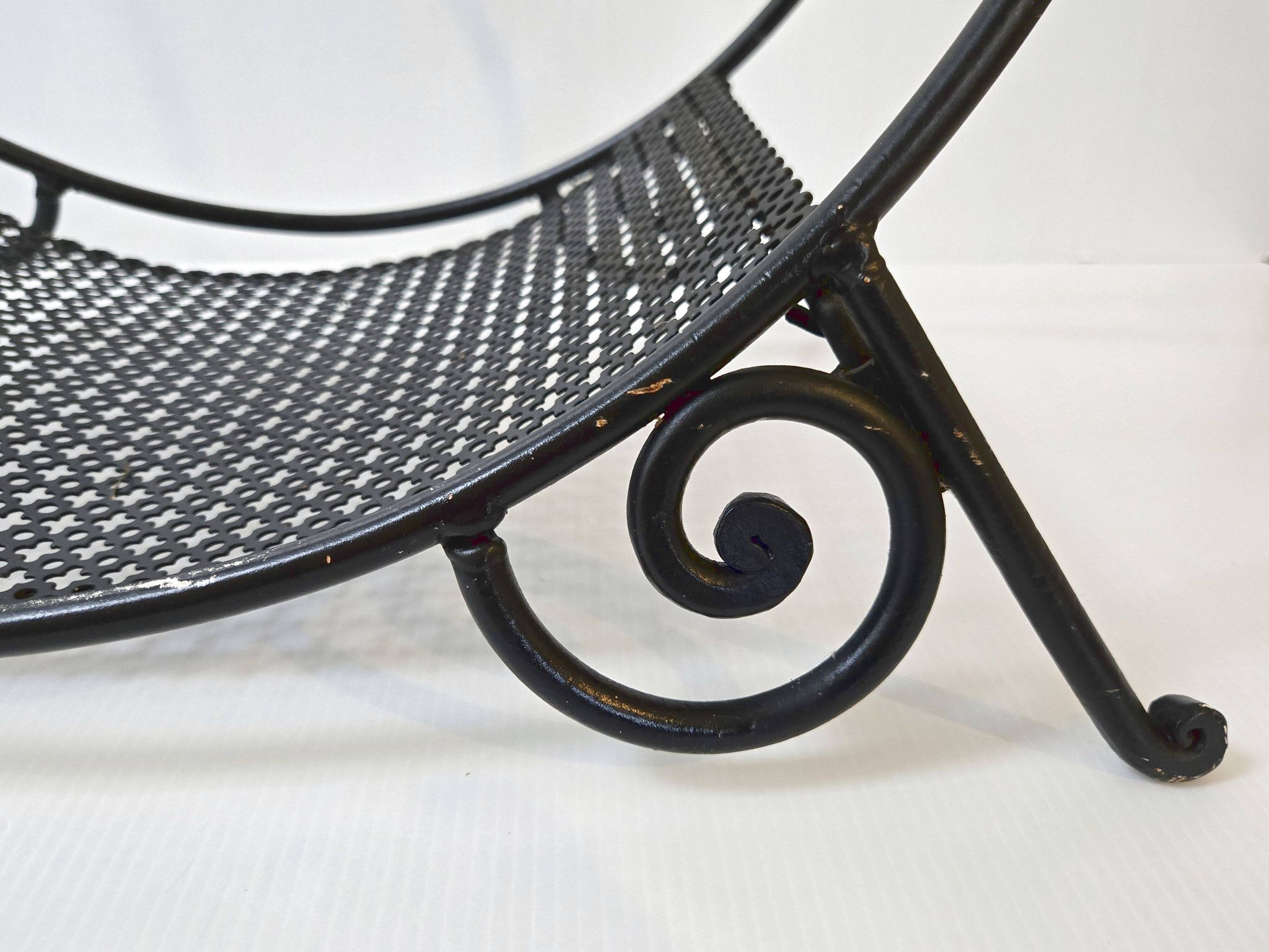 Porte-bûches vintage 1950