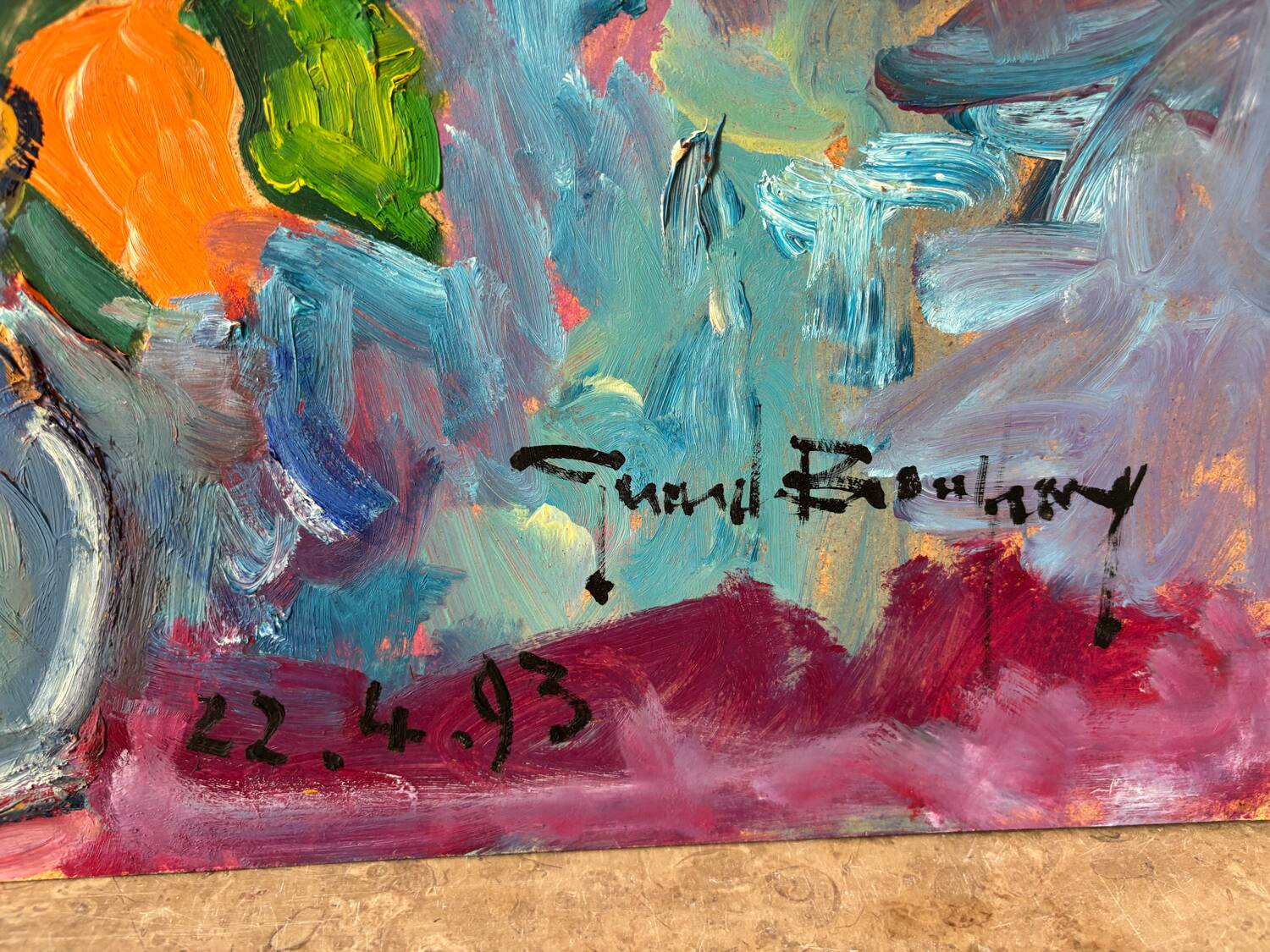 Still life signed Boulfray