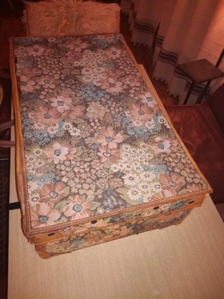 70s floral case