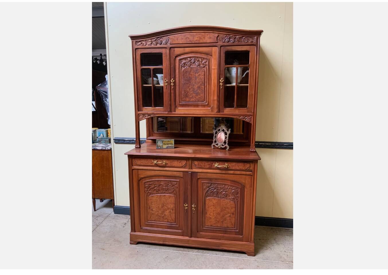 Antique - Buffet, Vertiko, Sideboard - Jugendstil, Art Nouveau