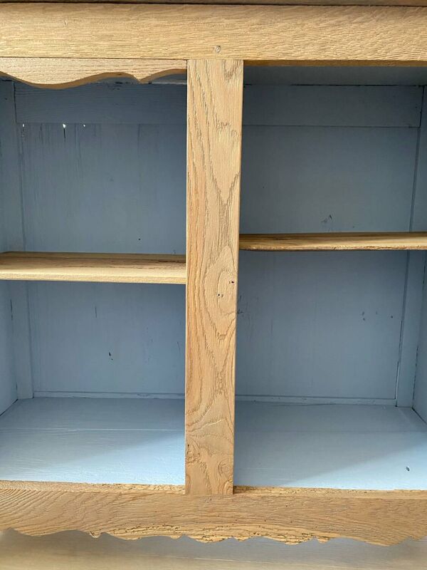 Buffet ancien massif campagne chic rénové