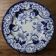 Plat rond Creil & Montereau modèle 'Flora' 31cm