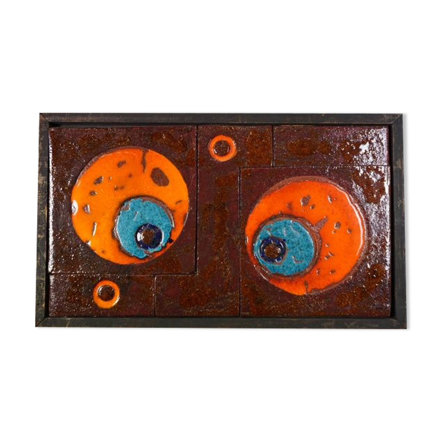 Vintage ceramic wall plate