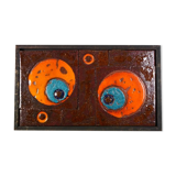 Vintage ceramic wall plate