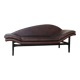 Scandinavian modern leather sofa