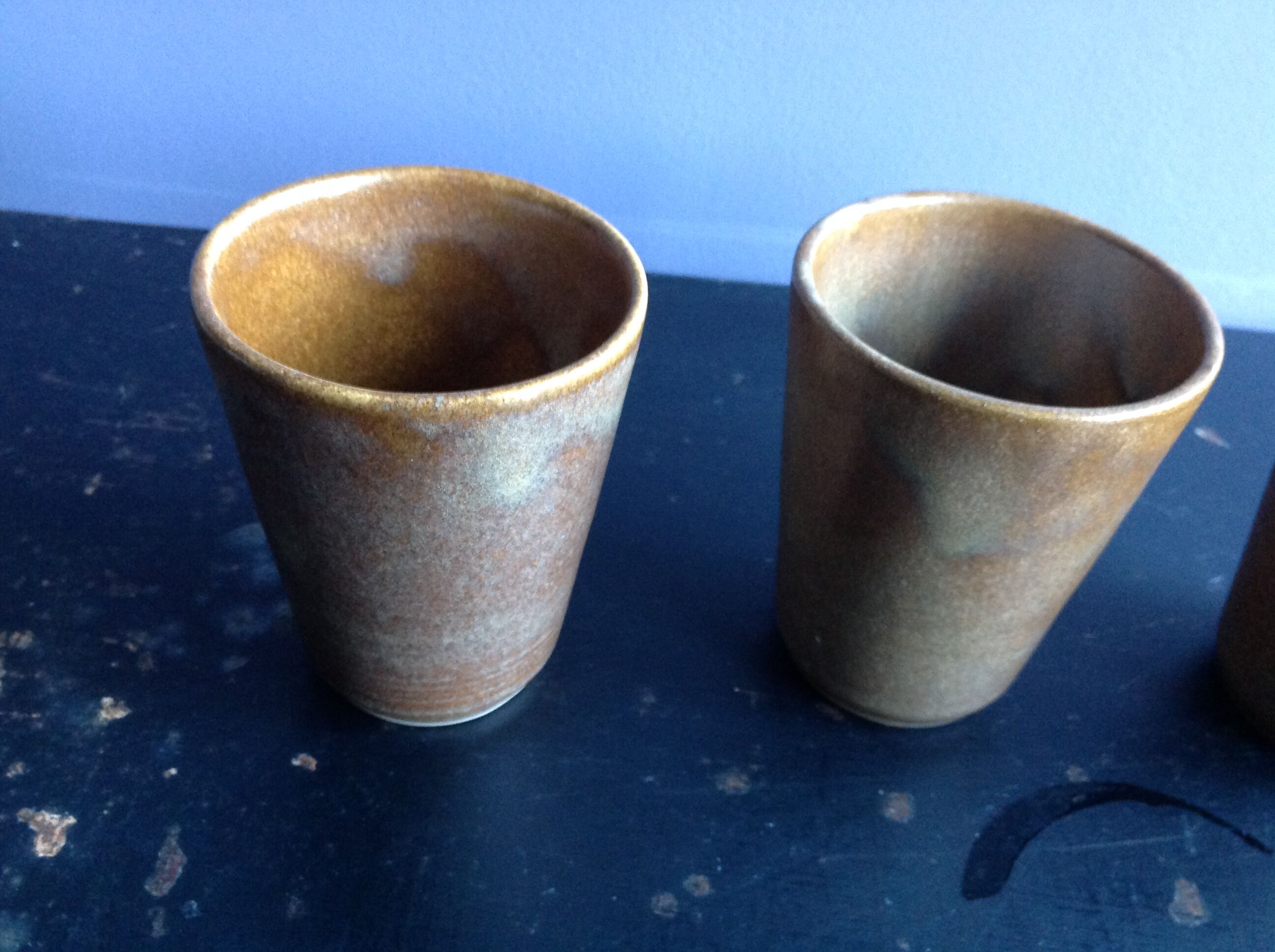 Sandstone cups